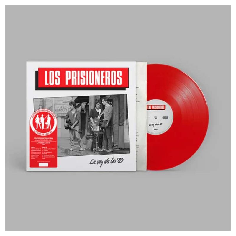FUSION - Los Prisioneros - La Voz De Los ’80 Ed Numerada Vinilo Rojo