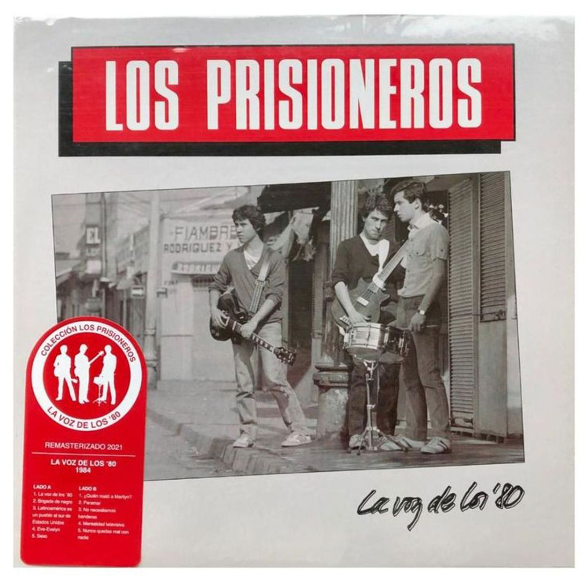 FUSION - Los Prisioneros - La Voz De Los ’80 Ed Numerada Vinilo Rojo