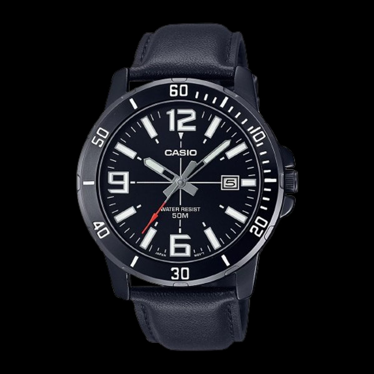 CASIO - RELOJ CASIO MTPV001BL-1B HOMBRE ANALOGO METAL