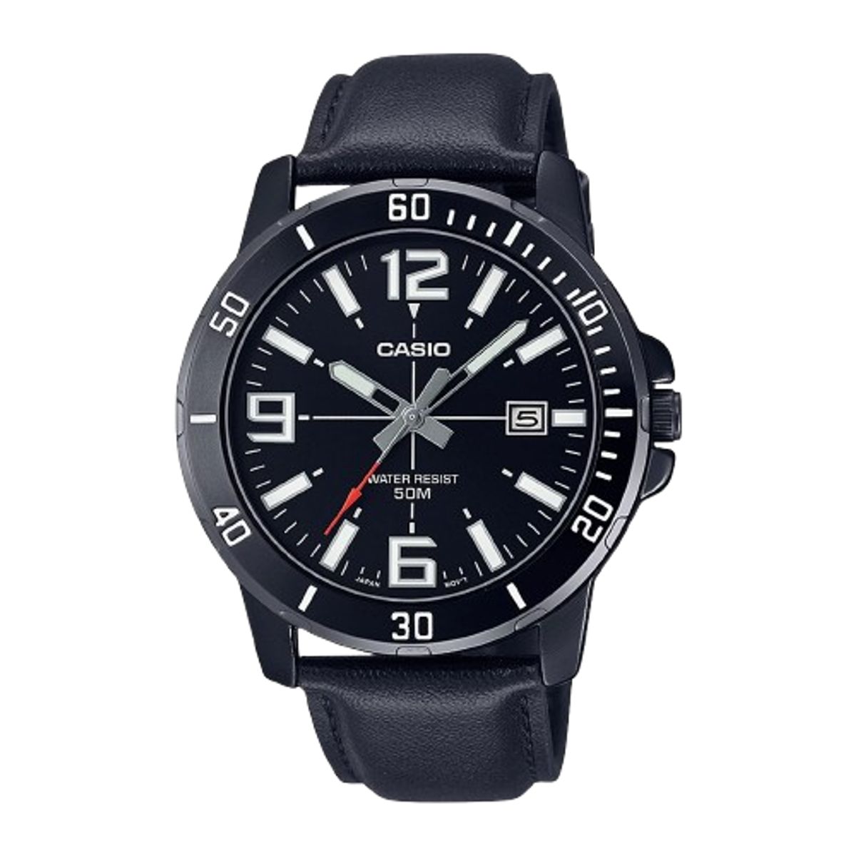 CASIO - RELOJ CASIO MTPV001BL-1B HOMBRE ANALOGO METAL