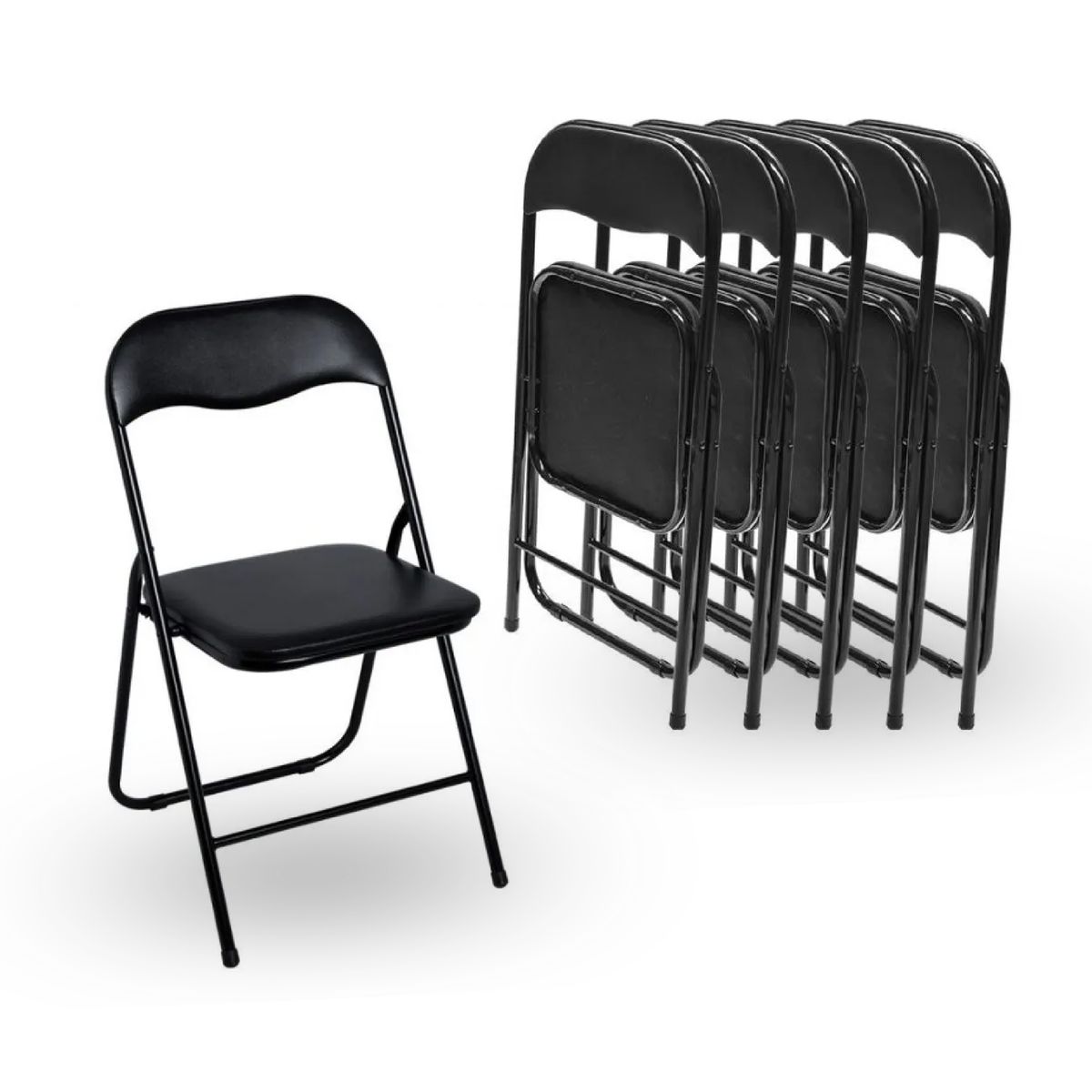 KANO - Set x6 Sillas Plegables Kano Livianas y Portátiles Eventos