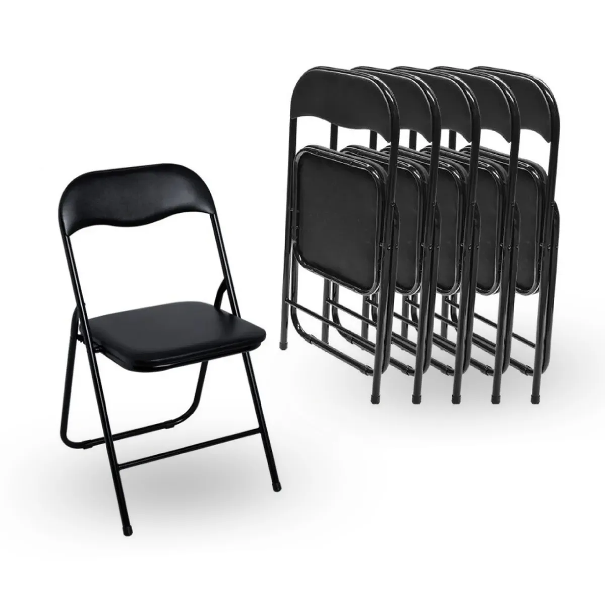 KANO - Set x6 Sillas Plegables Kano Livianas y Portátiles Eventos