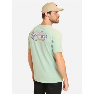 Imagen 2 del producto Polera MC Splash Verde Hombre - Verde