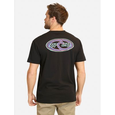 Imagen 2 del producto Polera MC Splash Negro Hombre - Negro