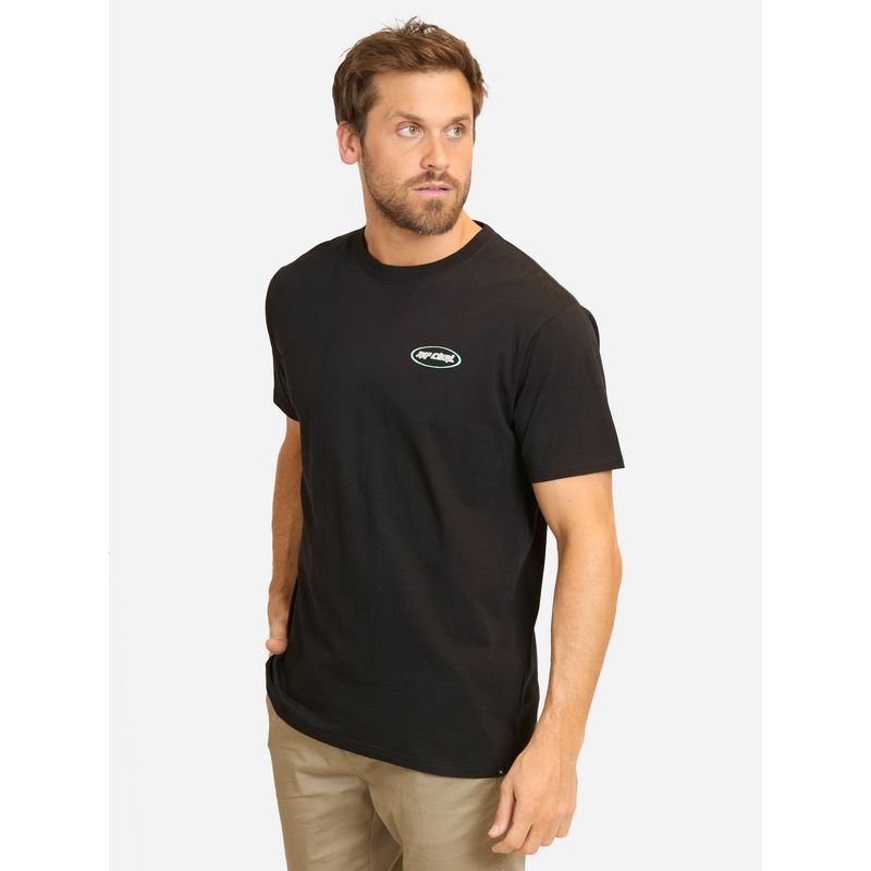 RIP CURL - Polera MC Splash Negro Hombre Rip Curl - Negro