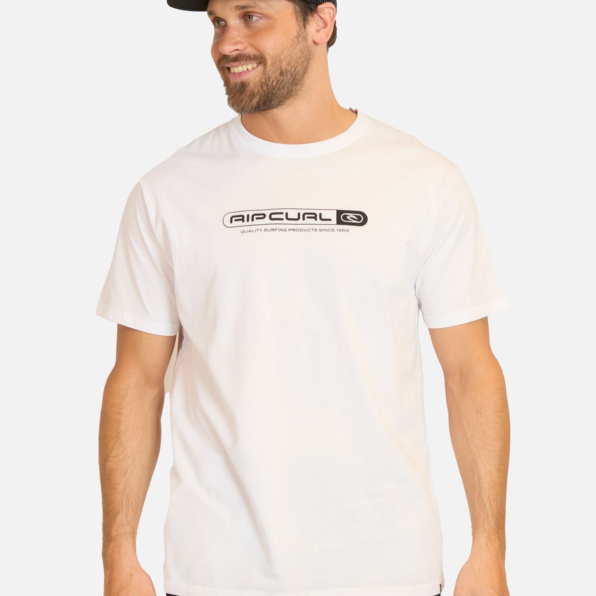 RIP CURL - Polera MC Test Tube Blanco Hombre Rip Curl - Blanco