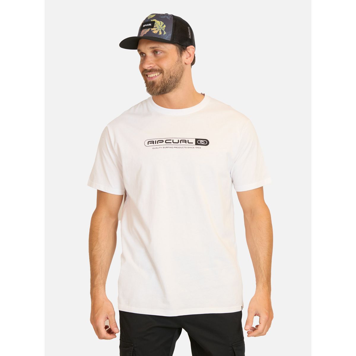 RIP CURL - Polera MC Test Tube Blanco Hombre Rip Curl - Blanco