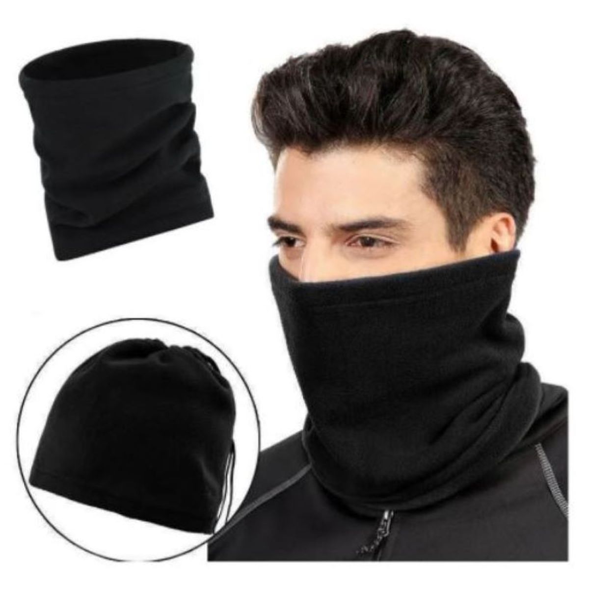 INDUSBORD - Cuello Polar Térmico Con Cordón Ajuste