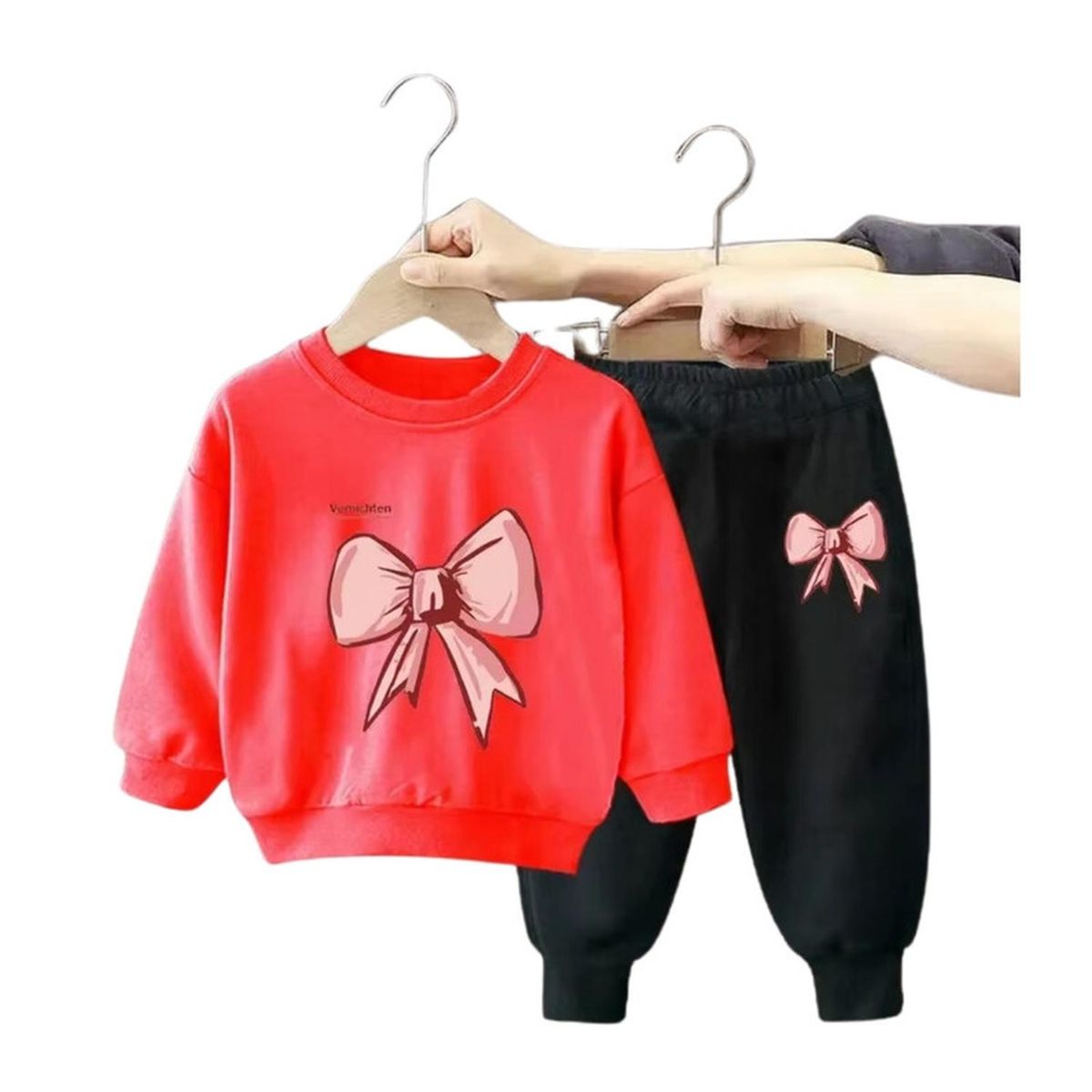 KIVARA - Buzo Niña Infantil Algodon 2 piezas Poleron