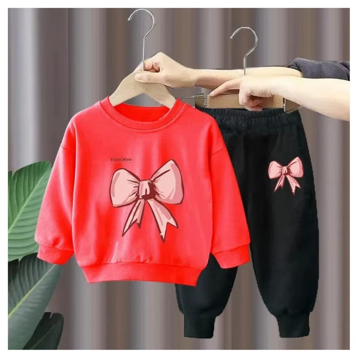 KIVARA - Buzo Niña Infantil Algodon 2 piezas Poleron