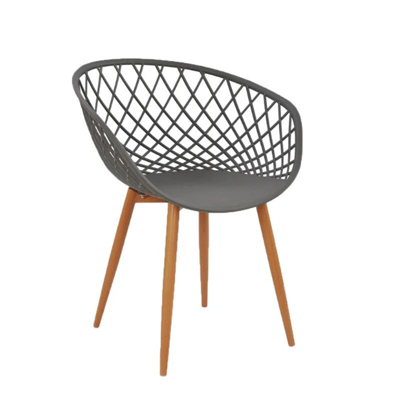 HABITA2 CHILE - Butaca Mesh Polipropileno Gris