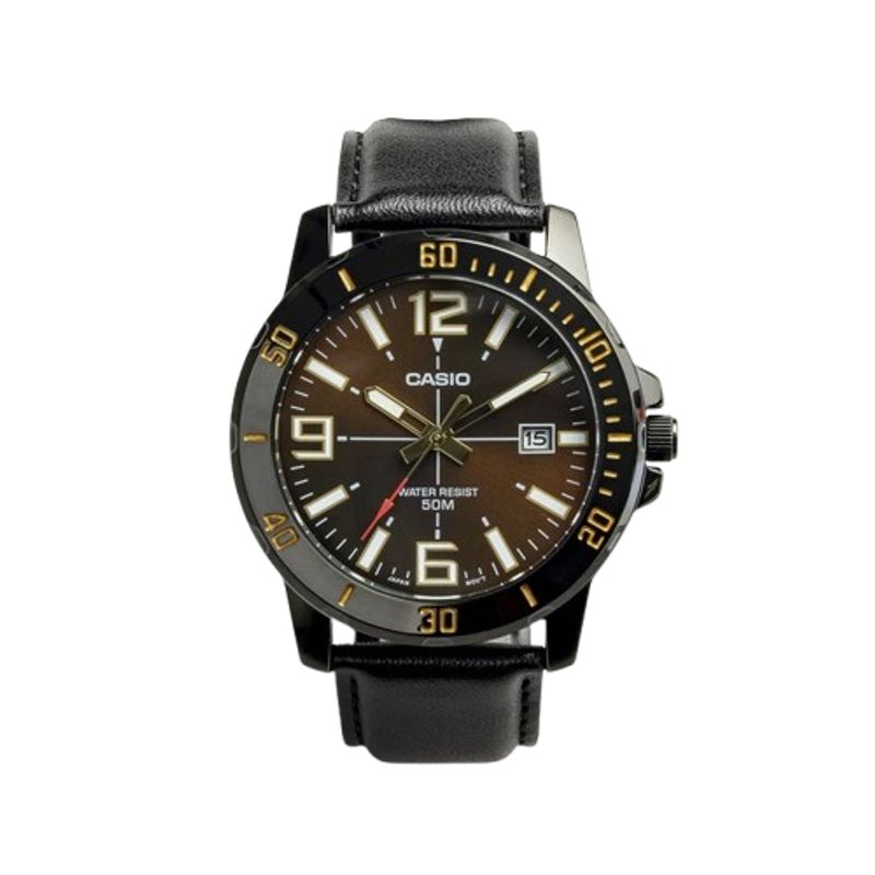 CASIO - RELOJ CASIO MTPVD01BL-5B HOMBRE ANALOGO METAL