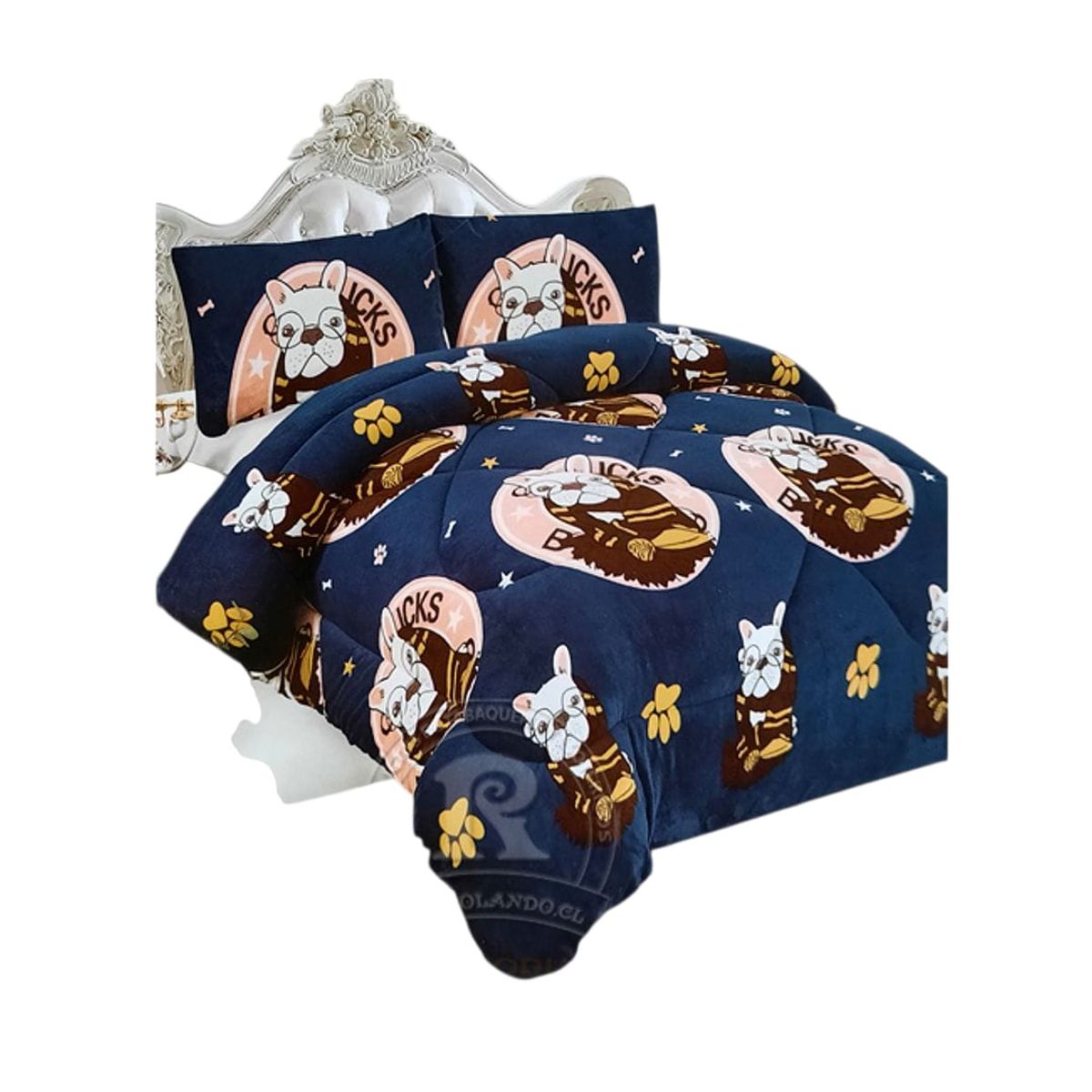 GENERICO - Plumón Sherpa 1 ,5 Plaza Azul y Perritos