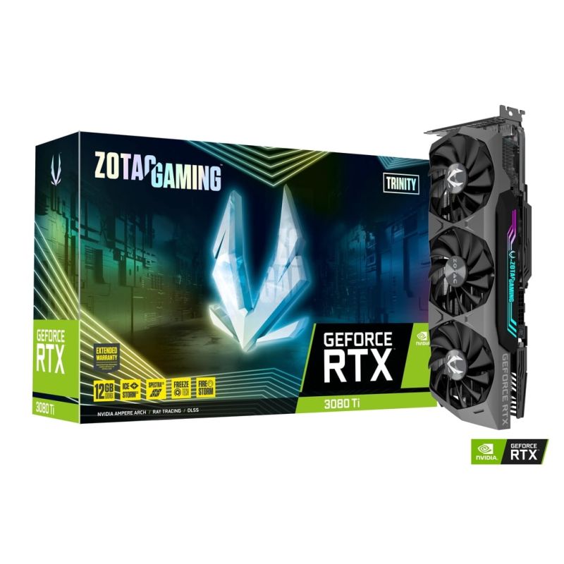 ZOTAC - Tarjeta de Vídeo Zotac Gaming GeForce RTX™ 3080Ti Trinity 12GB
