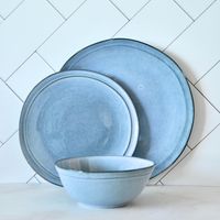 Juego De Vajilla 18 piezas Loza Cerámica Capri