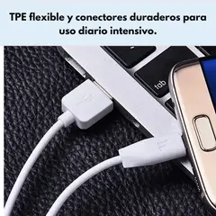 HOCO - Cable Tipo C X1 1m Carga Rápida Blanco