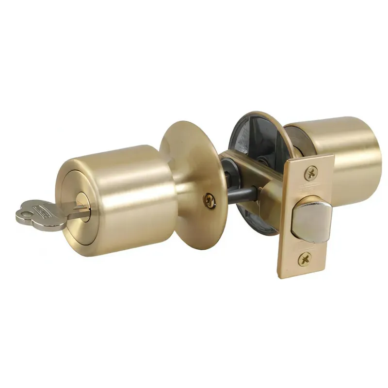 SCANAVINI - Cerradura Scanavini 4041-bronceada Doble Cilindro