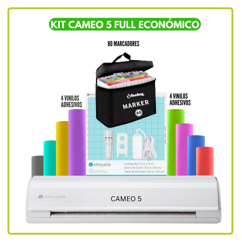 SILHOUETTE - KIT CAMEO 5 FULL ECONÓMICO