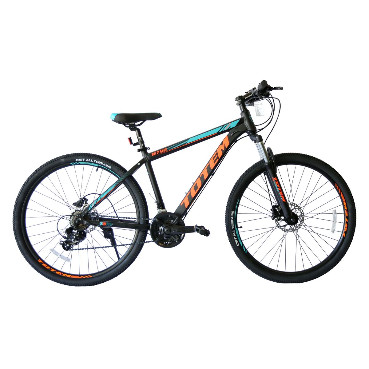 TOTEM - BICICLETA TOTEM MTB ARO 27.5*17 MOD W790 NEG CON NARAN