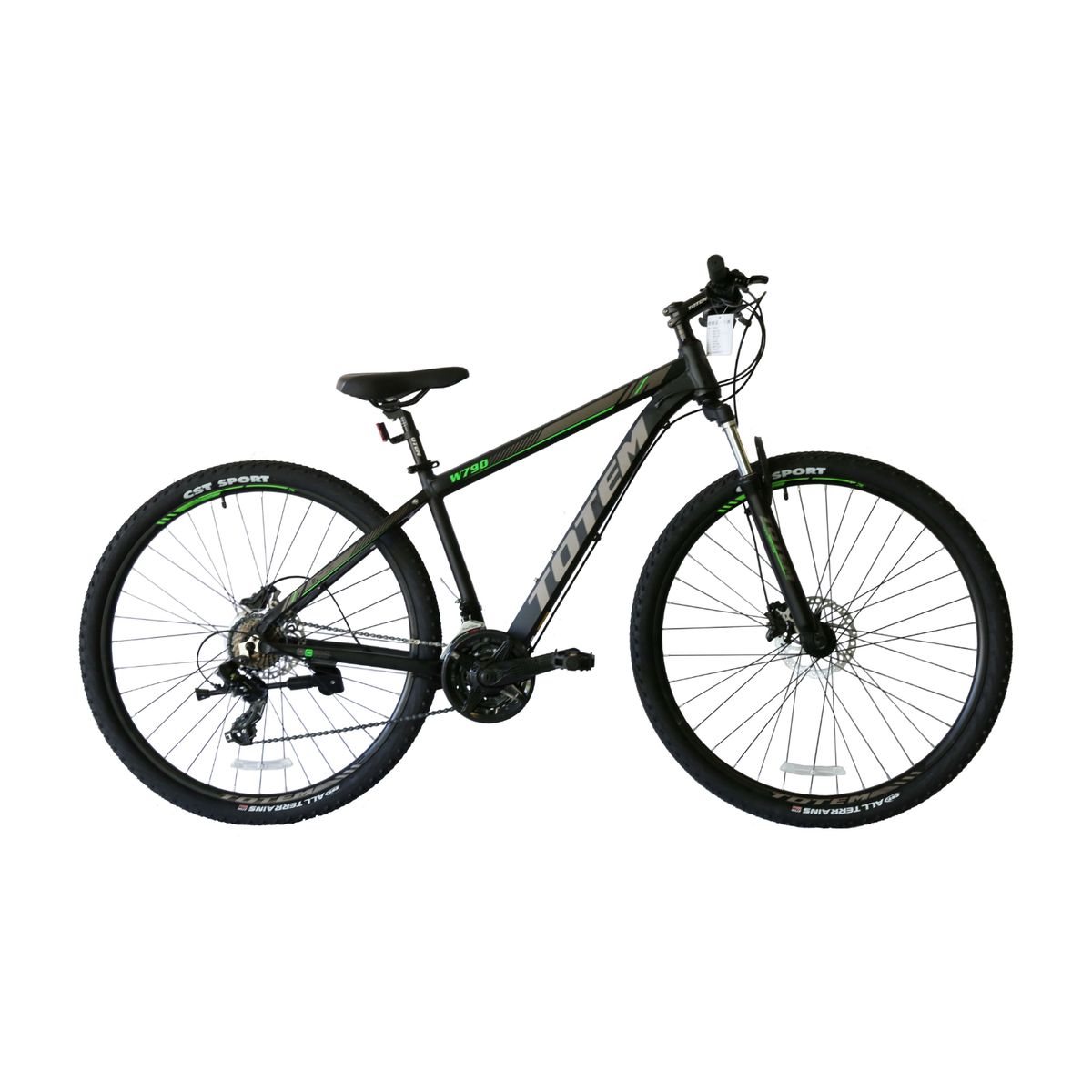 TOTEM - BICICLETA TOTEM MTB ARO 27.5*17 MOD W790 COLOR NEGRO