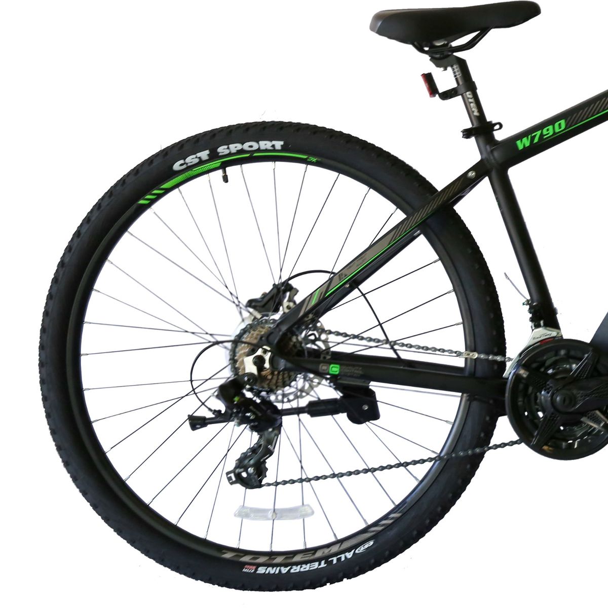 TOTEM - BICICLETA TOTEM MTB ARO 27.5*17 MOD W790 COLOR NEGRO