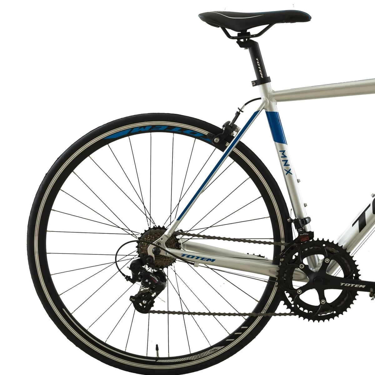 TOTEM - BICICLETA DE RUTA TOTEM 700*52 MNX GRIS PLATEADO