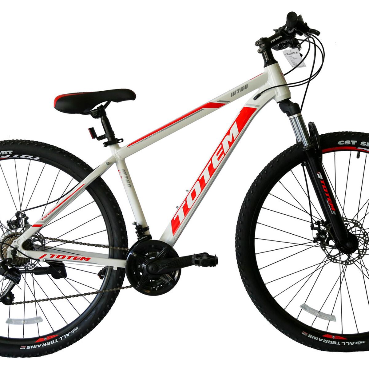 TOTEM - BICICLETA TOTEM MTB ARO 29*17 MOD W760 COLOR BLANCO