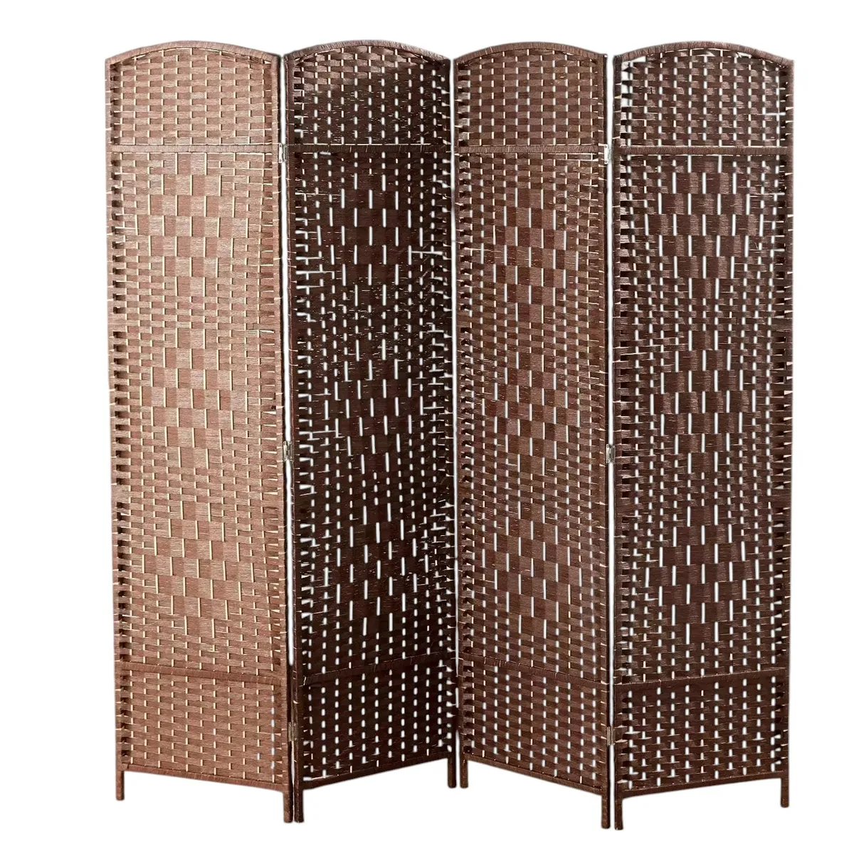 GENERICO - Biombo Separador de Ambientes De 4 Paneles