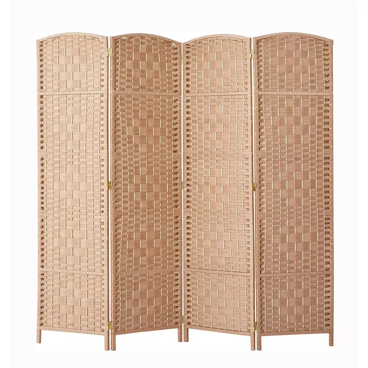 GENERICO - Biombo Separador de Ambientes De 4 Paneles