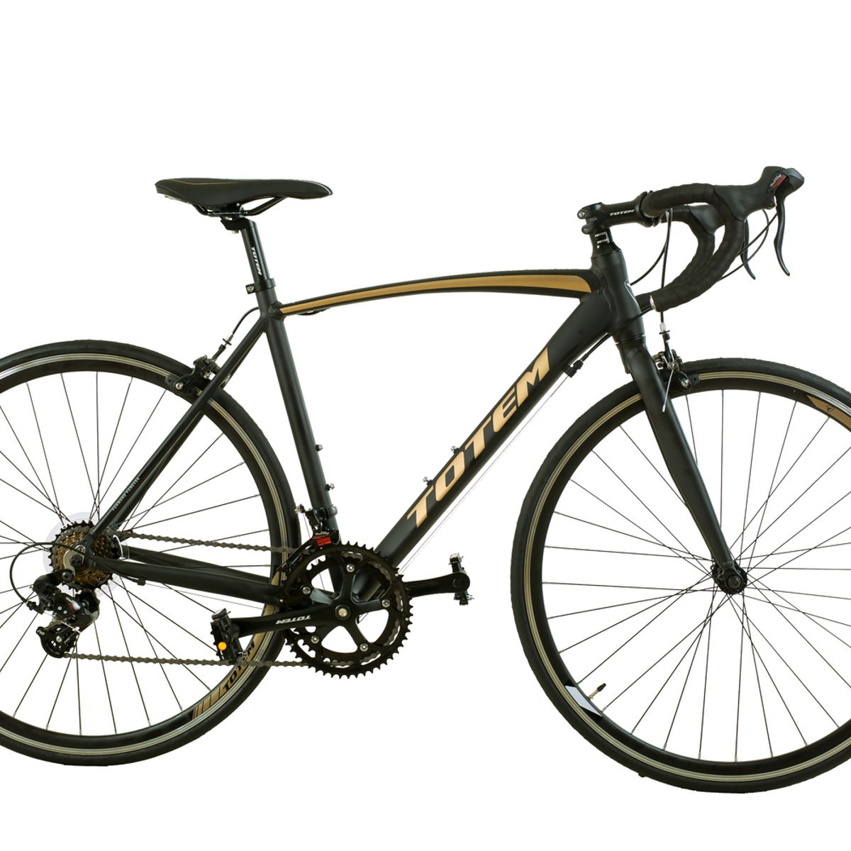TOTEM - BICICLETA DE RUTA TOTEM SINCLAIR 700*52 NEGRO CAFE