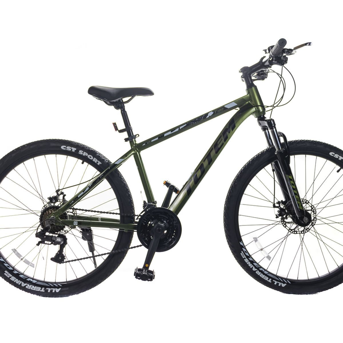 TOTEM - BICICLETA TOTEM MTB ARO 26  MODELO T100 COLOR VERDE