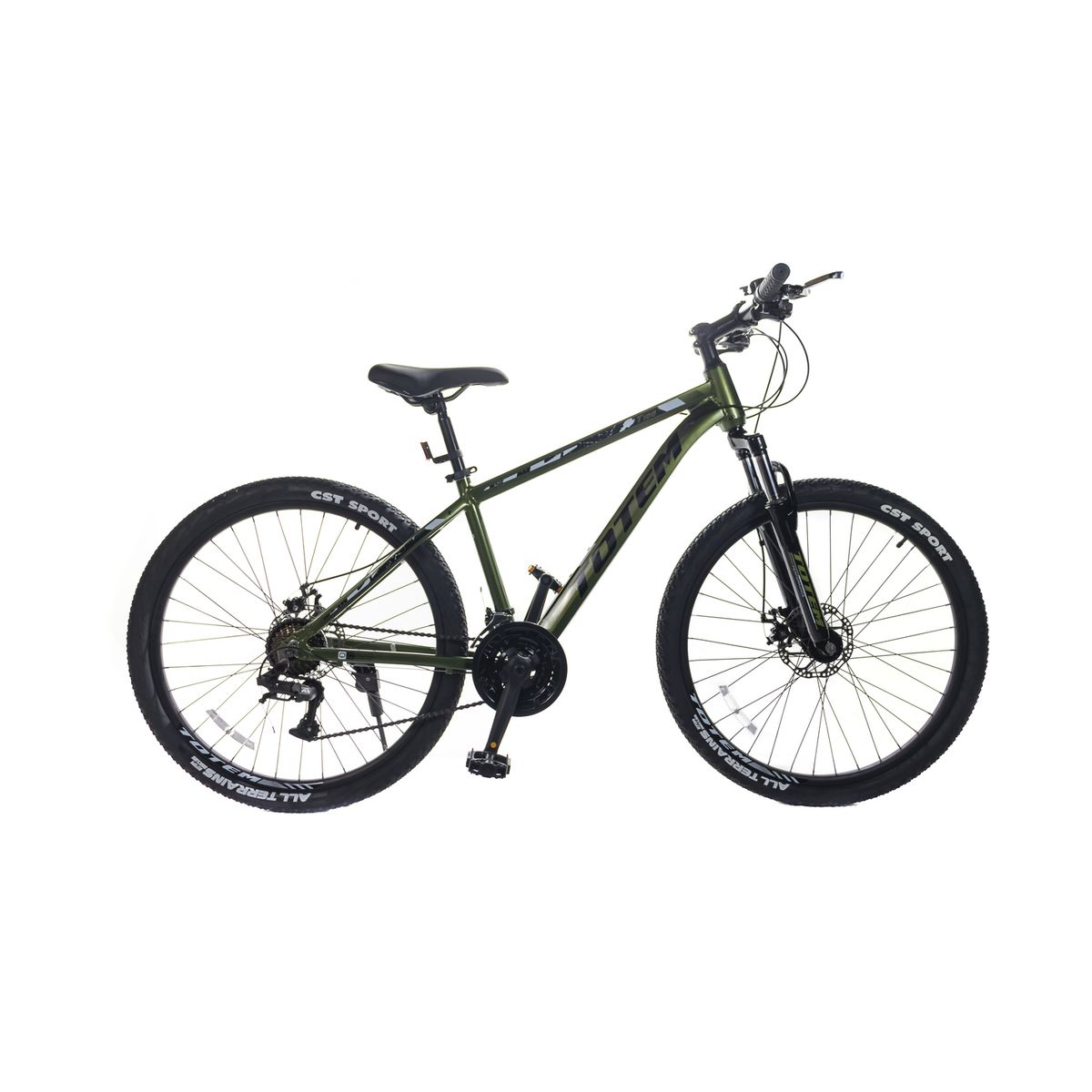 TOTEM - BICICLETA TOTEM MTB ARO 26  MODELO T100 COLOR VERDE