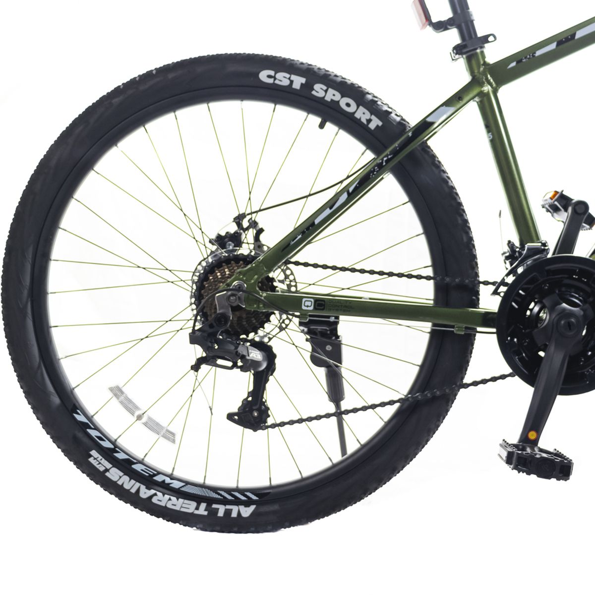 TOTEM - BICICLETA TOTEM MTB ARO 26  MODELO T100 COLOR VERDE