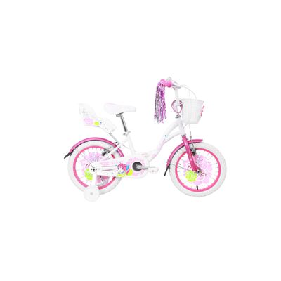 Imagen 2 del producto BICICLETA INFANTIL ARO 16 PRETTY GIRL COLOR BLANCO