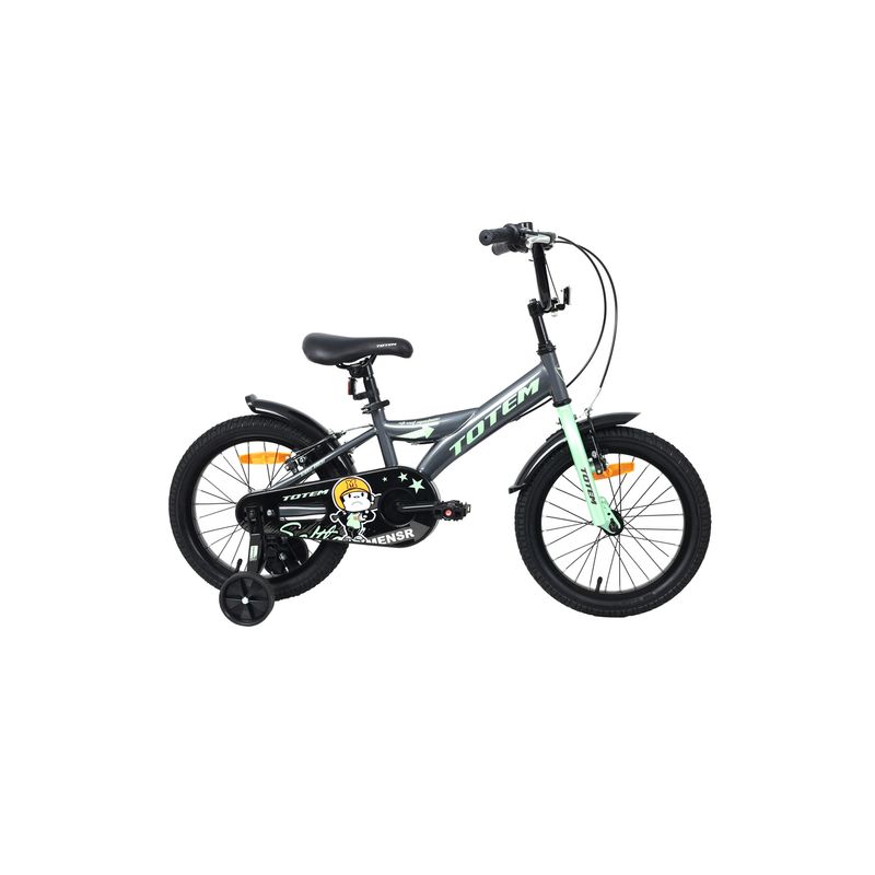 TOTEM - BICICLETA NIÑO TOTEM MODELO STREET MACHINE ARO 16 GRIS