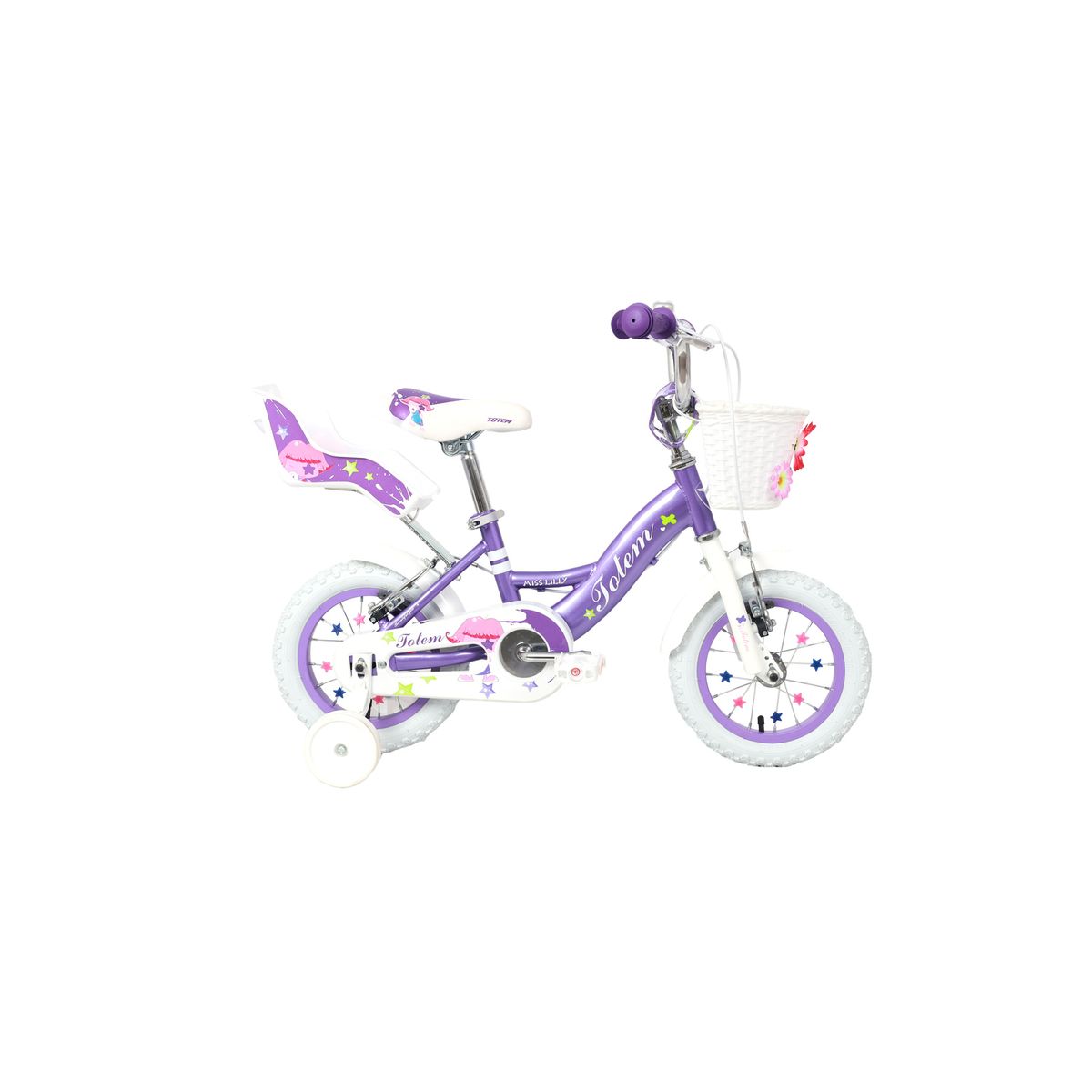 TOTEM - BICICLETA TOTEM INFANTIL ARO 12 MISS LILLY COLOR MORADO