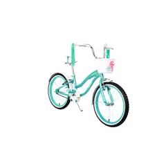TOTEM - BICICLETA NIÑA ARO 20 LITTLE ROUSE COLOR VERDE CIAN