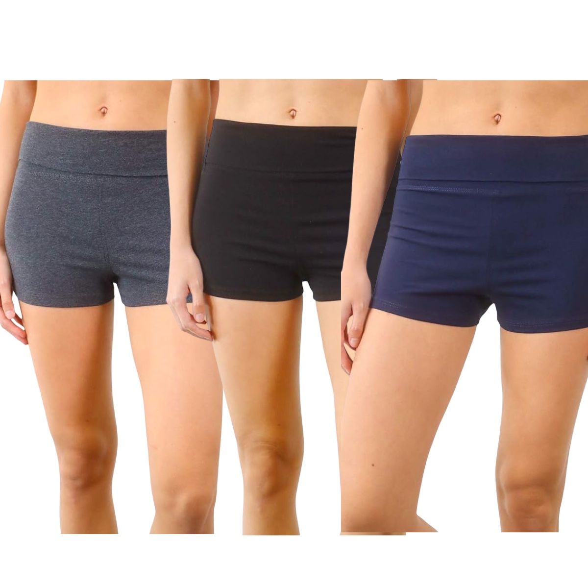 AAYO MODA - Pack x3 Calza Corta Escolar Talla Standard  Confección Nacional