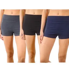 AAYO MODA - Pack x3 Calza Corta Escolar Talla Standard Confección Nacional