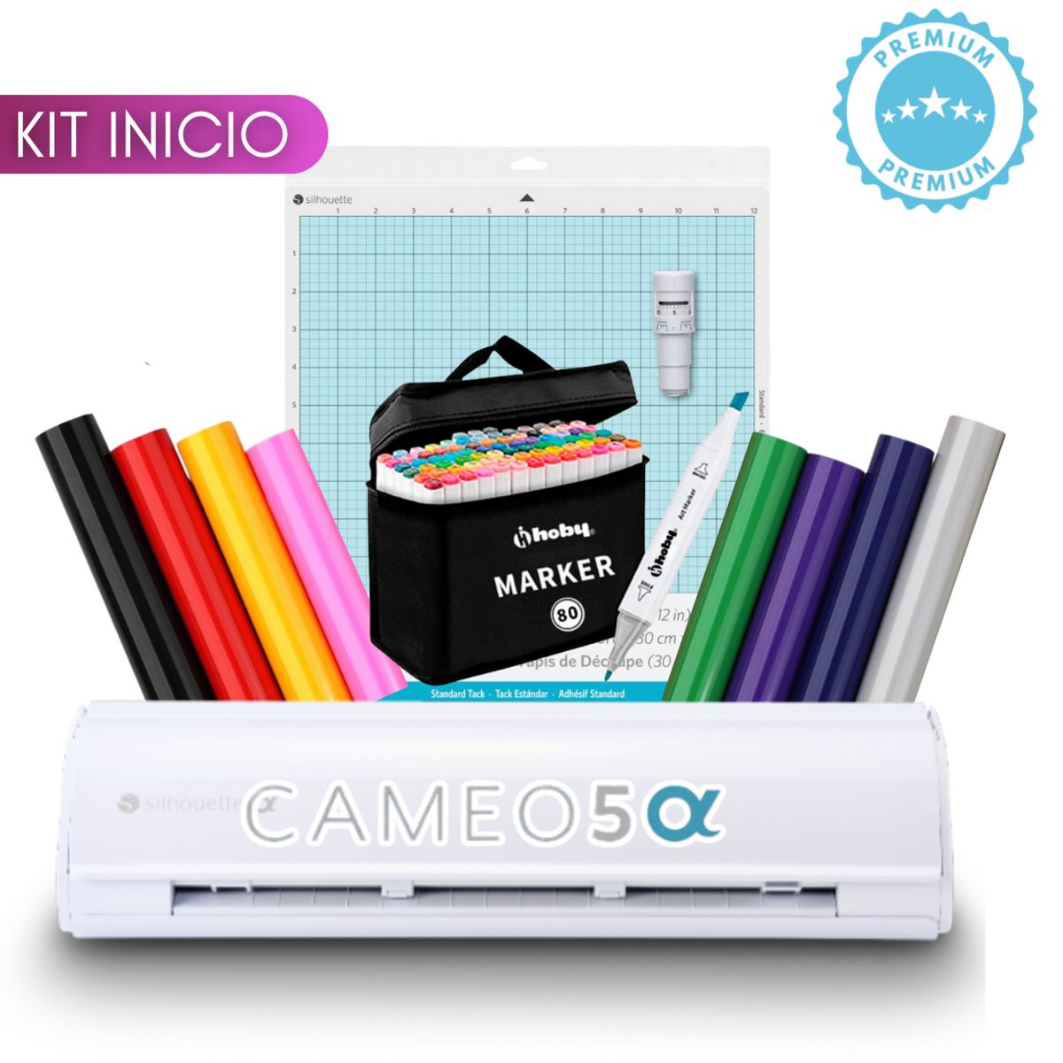 SILHOUETTE - Cameo 5 kit inicio alpha silhouette