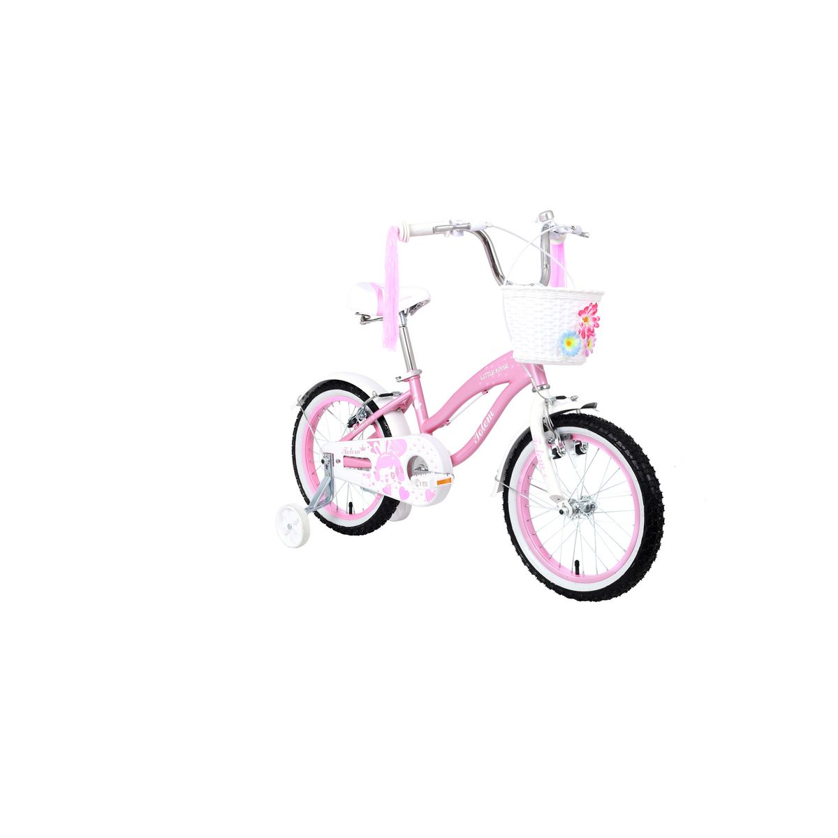 TOTEM - BICICLETA TOTEM INFANTIL ARO 16 LITTLE ROUSE COLOR ROSADO