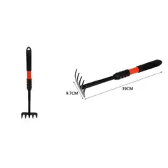 GENERICO - Herramienta De Jardin Rastrillo 39 Cm X 9,7 Cm