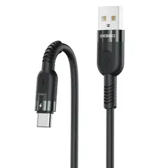 KBOD - Cable Para Carga y Datos Usb Tipo C Cbo68 2 Metros 12W Negro