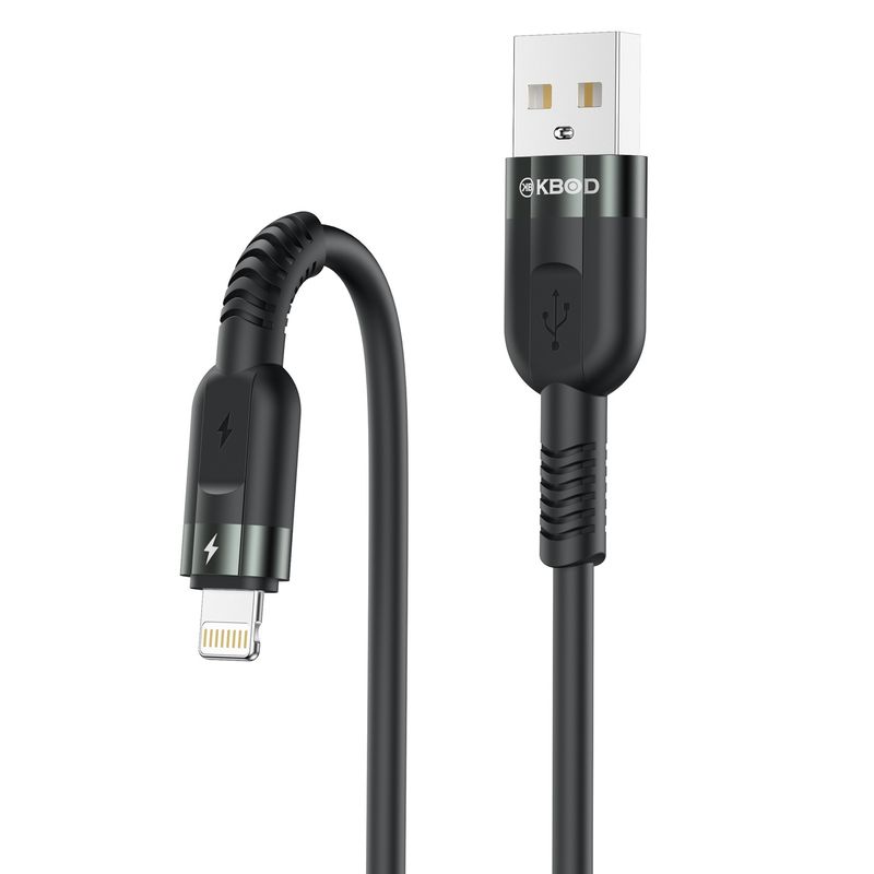 KBOD - Cable Para Carga y Datos Usb Para IP Kbod Cbo68 2 Metros 12W Negro