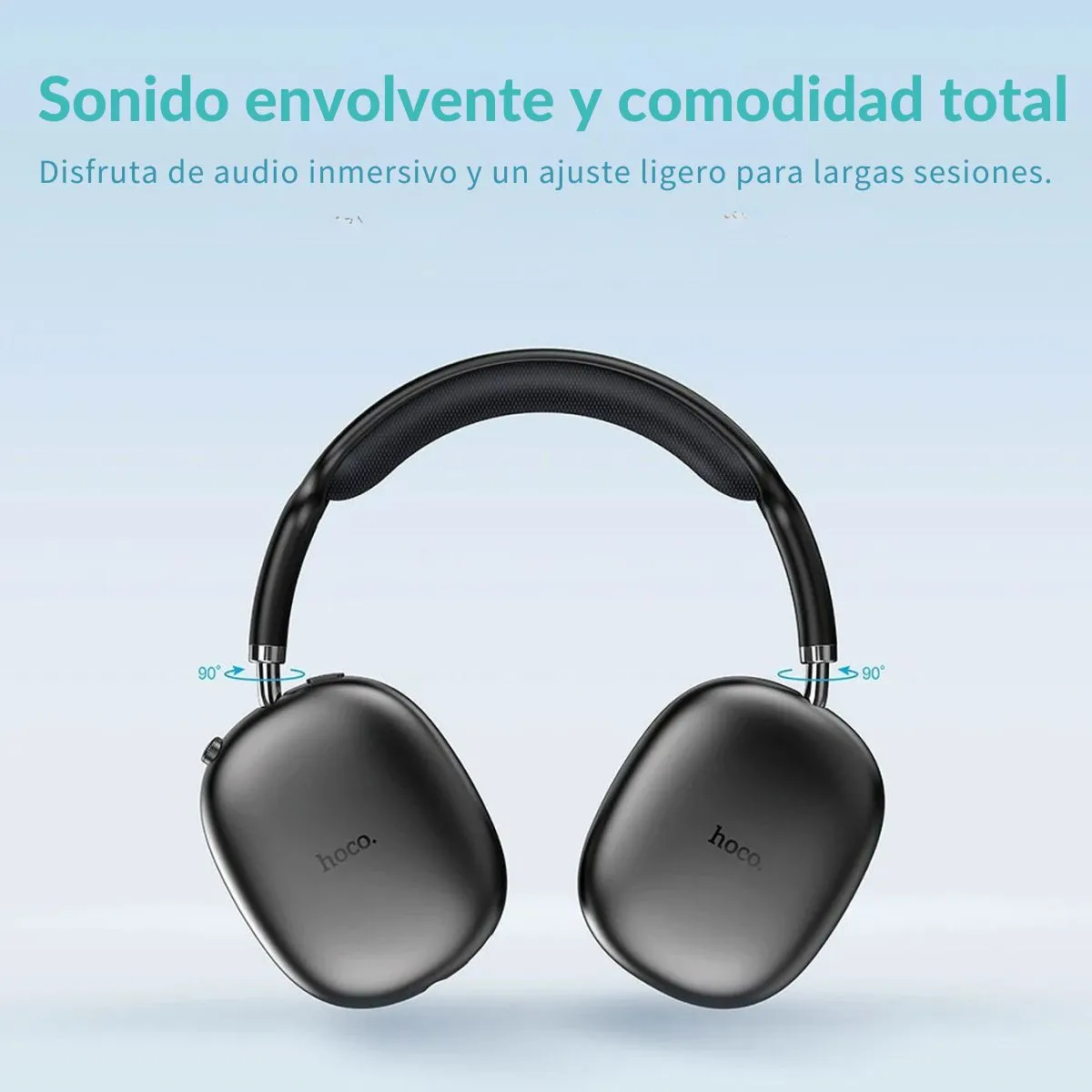 HOCO - Audífonos Inalambricos 45 hrs Batería Hoco W35 Air Over Ear Verde