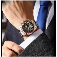 GENERICO - Reloj Mecánico Automático de Lujo para Hombre Resistencia al Agua 3ATM