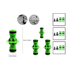 GENERICO - Junta De Tuberia De Agua de Dos Vas Manguera Jardin