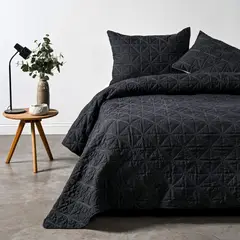 CANNON - Quilt de Verano King Bicolor Fendi Grafito