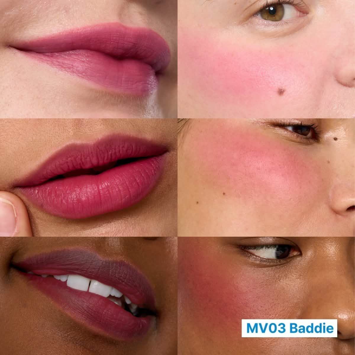 FWEE - Rubor y Labial en Crema Blurry Pudding Pot MV03 Baddie Fwee