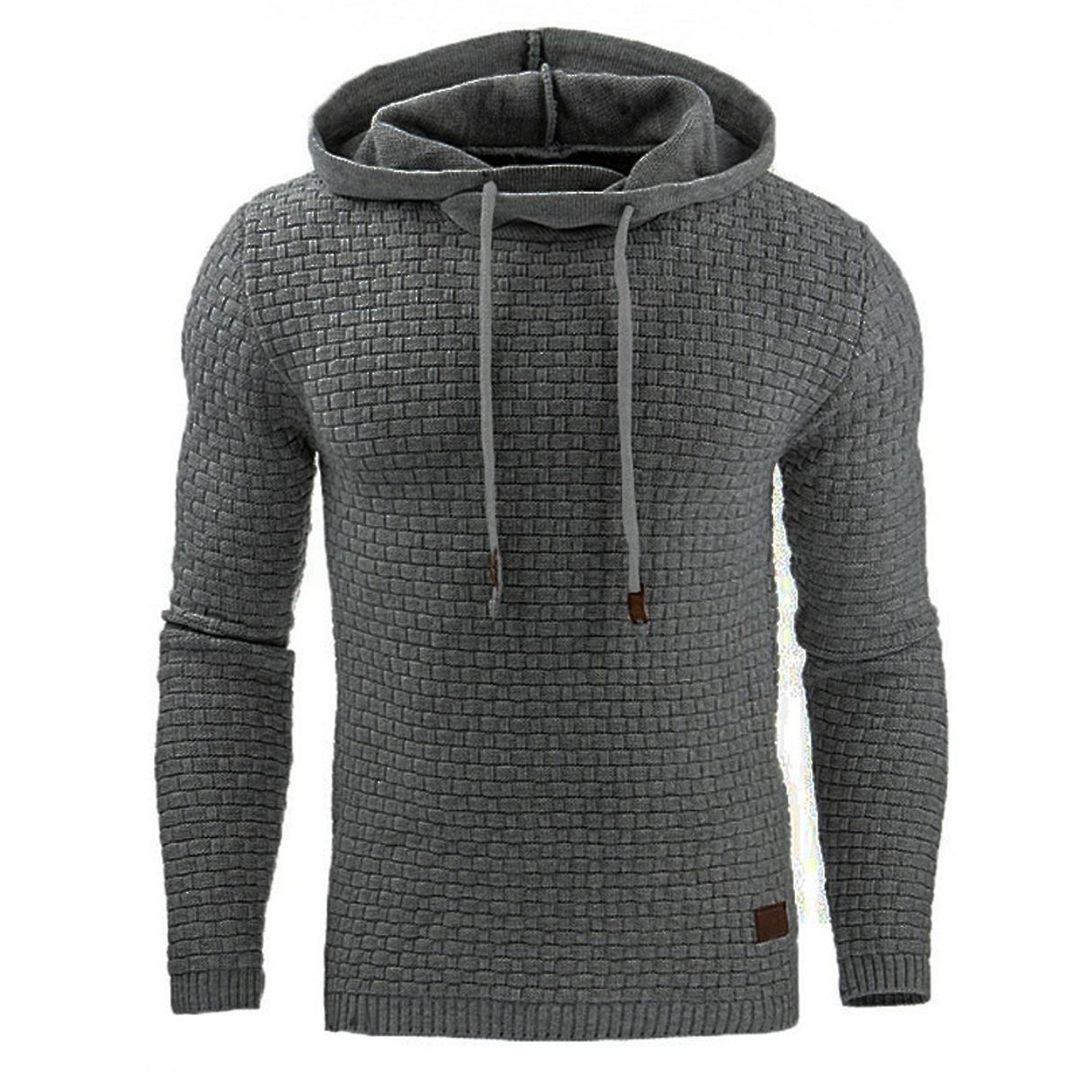 GIOIO - Sudadera Lisa Hoodie Con Capucha Para Hombre